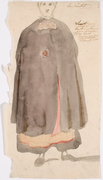 Paysanne debout - Robert Wilhelm Ekman
