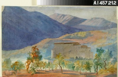 Subiaco, Rocca Abbaziale - Robert Wilhelm Ekman