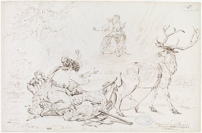 Väinämöinen et la vierge de Pohjola - Robert Wilhelm Ekman