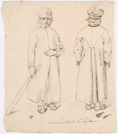 Garçon Winaker en costume folklorique - Robert Wilhelm Ekman