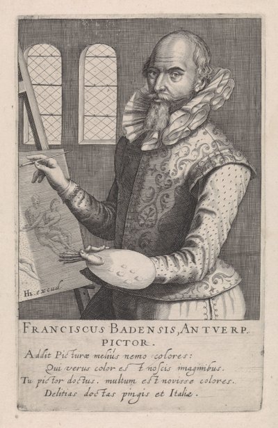 Portrait de Frans Badens - Robert Willemsz de Baudous