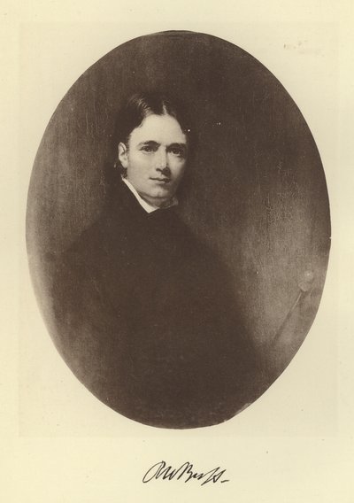 Robert W Buss, autoportrait (photo n/b) - Robert William Buss