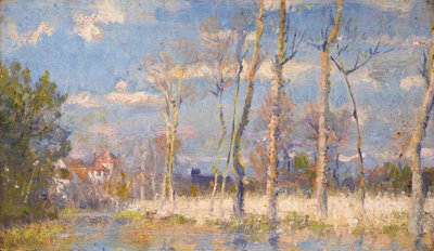 Les premiers jours du printemps - Robert William Vonnoh