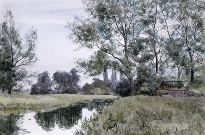 Sur le Lesser Stour, East Kent - Robert Winchester Fraser