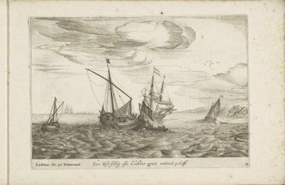 Wijdschip ou lichter - Robert de Baudous (possibly)