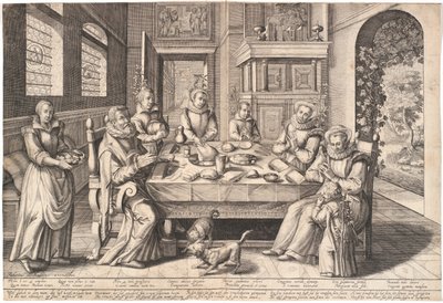 La prière de table - Robert de Baudous
