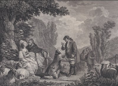 La reconnaissance de Fonrose, 1786 - Robert de Launay