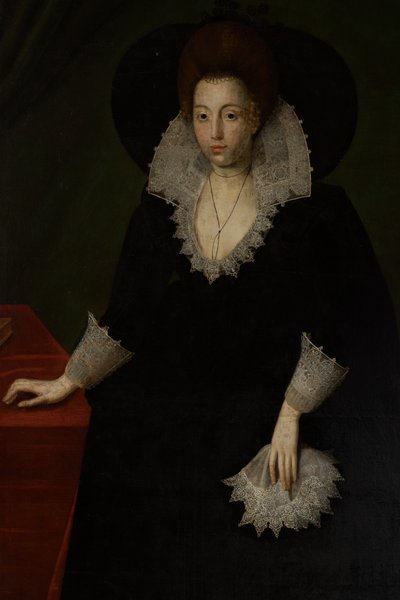 Frances Walsingham, épouse de Sir Philip Sidney, c.1570-1632 - Robert the Elder (attr. to) Peake