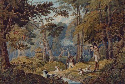 Chasse à la perdrix près de Windsor - Robert the Elder Havell