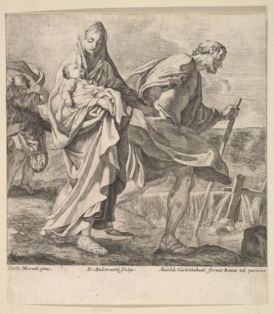 Fuite en Égypte - Robert van Audenaerde