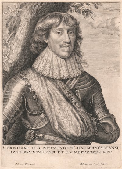 Christiano D.G. Postulato EP. Halberstadiensi, Duci Brunsuicensi, et Luneburgensi etc. - Robert van Voerst