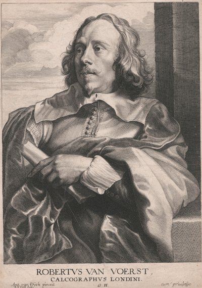 Robertus van Voerst, Calcographus Londini - Robert van Voerst
