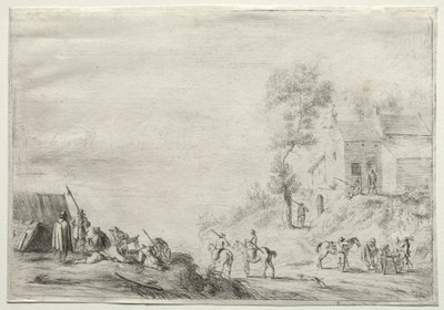 Le Poste avancé - Robert van den Hoecke