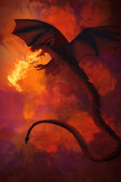 Dragon de feu, 2022 - Roberta Murray