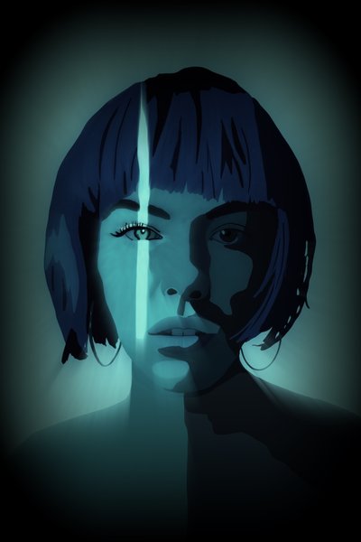 Ligne bleue mince, 2022 - Roberta Murray