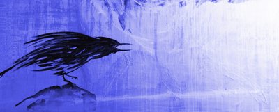 Le corbeau bleu solitaire - RodMacIver