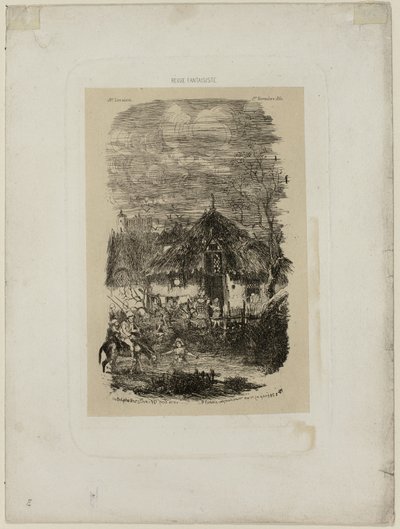 Cottage de ferme, de Revue Fantaisiste - Rodolphe Bresdin
