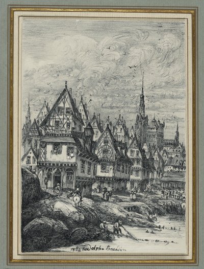 Port de pêche - Rodolphe Bresdin
