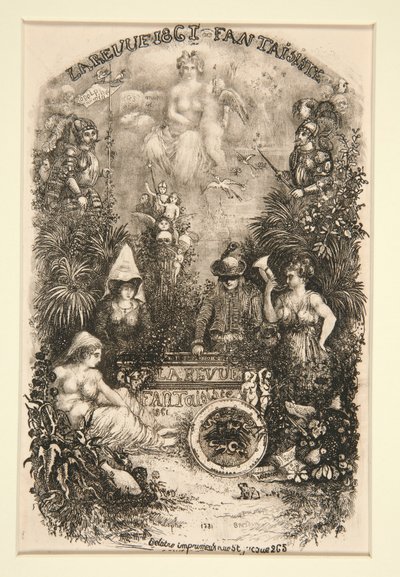 Frontispice de - Rodolphe Bresdin
