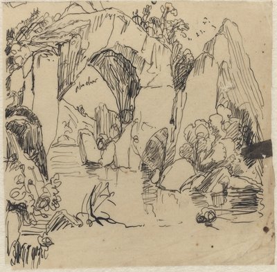 Paysage - Rodolphe Bresdin