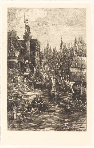 Mon rêve - Rodolphe Bresdin