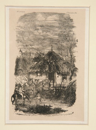 Pavillon de ferme de La Revue fantaisiste - Rodolphe Bresdin