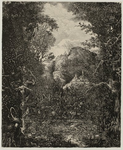 Les villes au-delà du marais - Rodolphe Bresdin