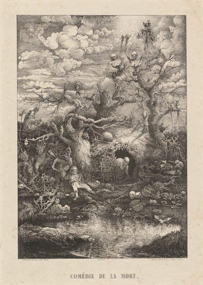 La Comédie de la Mort - Rodolphe Bresdin