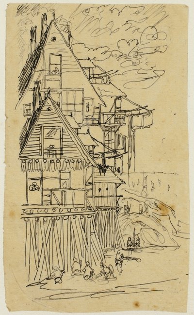Le bord du rivage - Rodolphe Bresdin