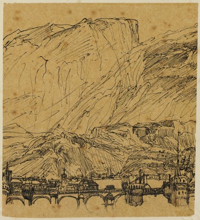 Les grands ponts - Rodolphe Bresdin