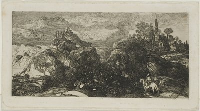 Le retour du chevalier - Rodolphe Bresdin