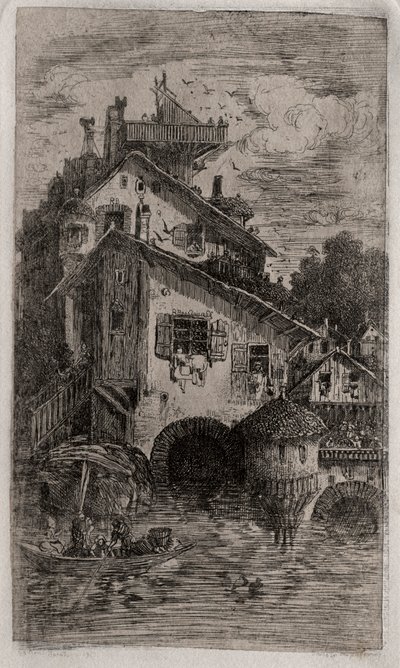 Le Moulin - Rodolphe Bresdin