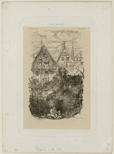 Le Quartier, de Revue Fantaisiste - Rodolphe Bresdin