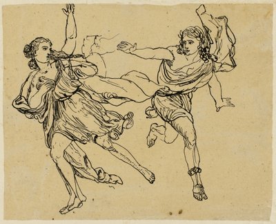 La poursuite - Rodolphe Bresdin
