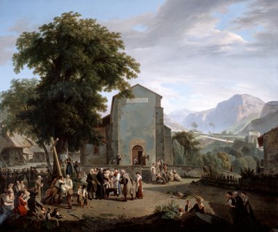 Le rétablissement du culte après la Révolution - Rodolphe Topffer