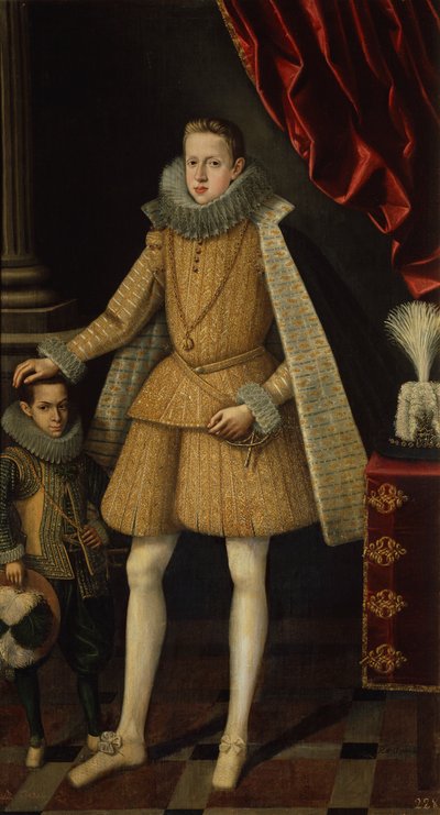 Prince Philip et le nain, Miguel Soplillo - Rodrigo de Villandrando