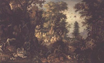 Adam et Ève dans le jardin d