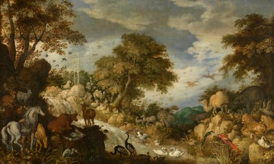 Orphée et les animaux - Roelandt Jacobsz. Savery
