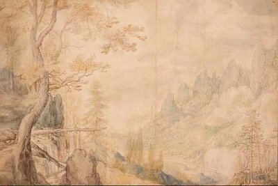 Paysage alpin, vers 1606-7 - Roelandt Jacobsz. Savery