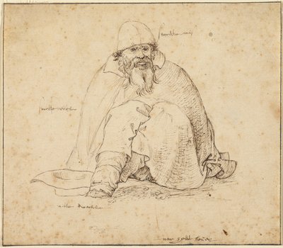 Homme assis - Roelandt Savery