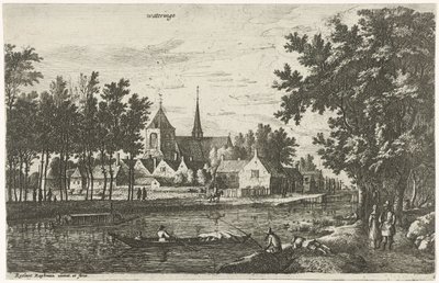 Vue de Wateringen (Dorpsgezichten in de Noordelijke Nederlanden) - Roelant Roghman