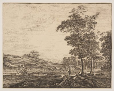 N° 3, extrait de Six vues dans le bois de La Haye - Roelant Roghman