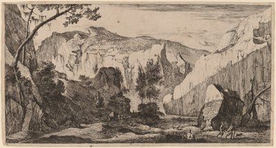 Paysage rocheux : pl.2 - Roelant Roghman and Melchior Küsel