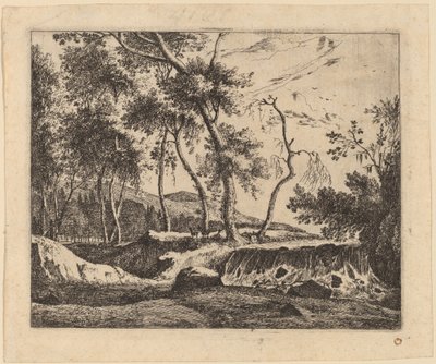 La cascade : pl.6 - Roelant Roghman and Melchior Küsel