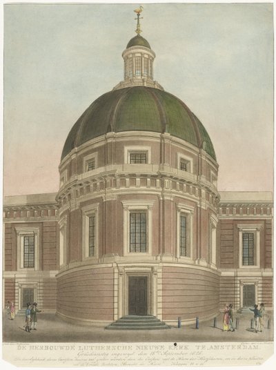 Nouvelle église luthérienne reconstruite à Amsterdam - Roelof van der Meulen