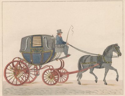 Un Fiacre de Louage en usage à Amsterdam A ij connu sous la nom de Brommertje - Roelof van der Meulen