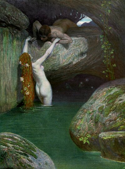 Dans la grotte, 1902-1903 - Roessler