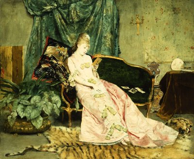 Une dame élégante - Rogelio Egusquiza