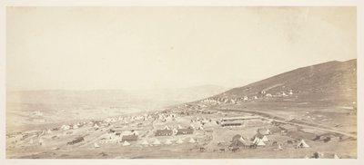 Camp du 4e Light Dragoons, quartiers des officiers - Roger Fenton