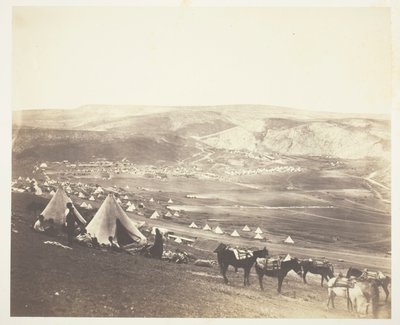 Camp de cavalerie, Balaklava - Roger Fenton